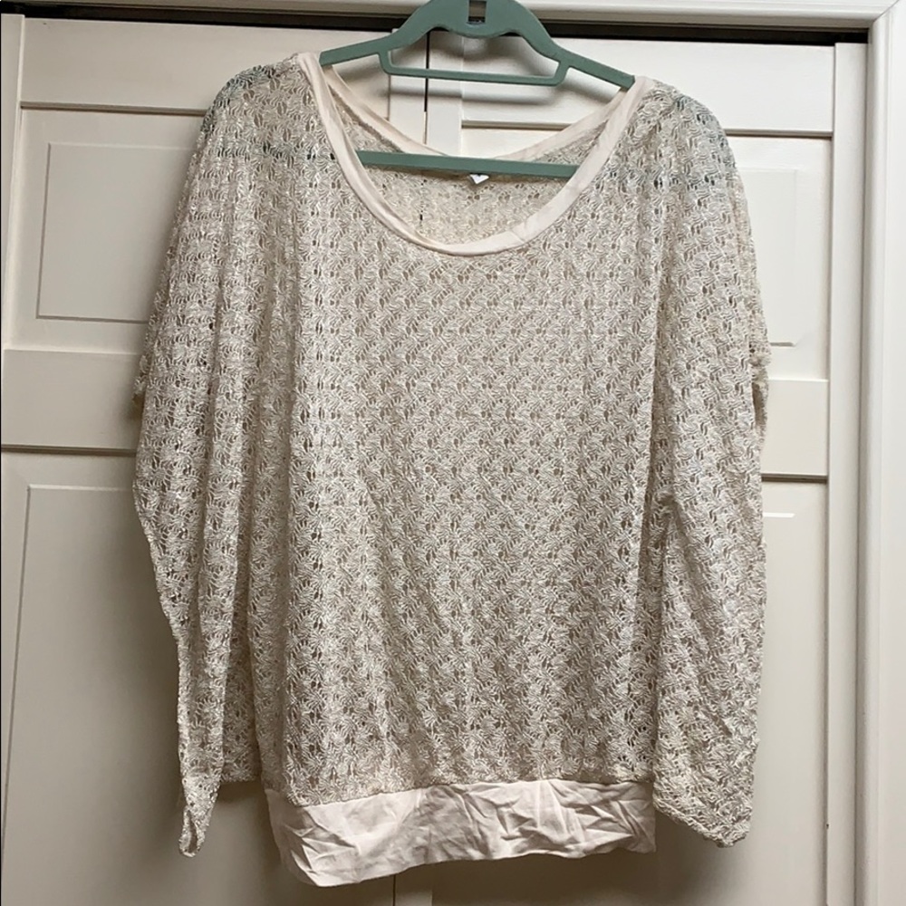 Beige top